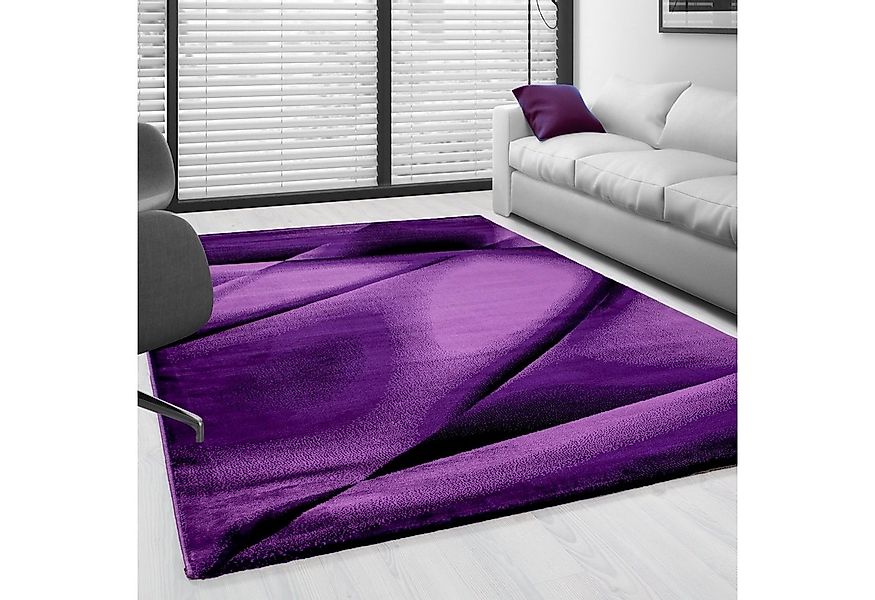 SIMPEX24 Designteppich Abstrakt Design, Rechteckig, Höhe: 12 mm, Kurzflor T günstig online kaufen