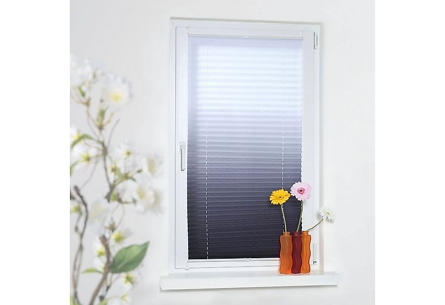 GARESA Plissee Farbverlauf, Lichtschutz, ohne Bohren, verspannt, Klemmfix, günstig online kaufen