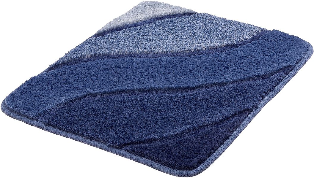 Kleine Wolke Badematte "Serenade" Höhe 20 mm rutschhemmend beschichtet fußb günstig online kaufen