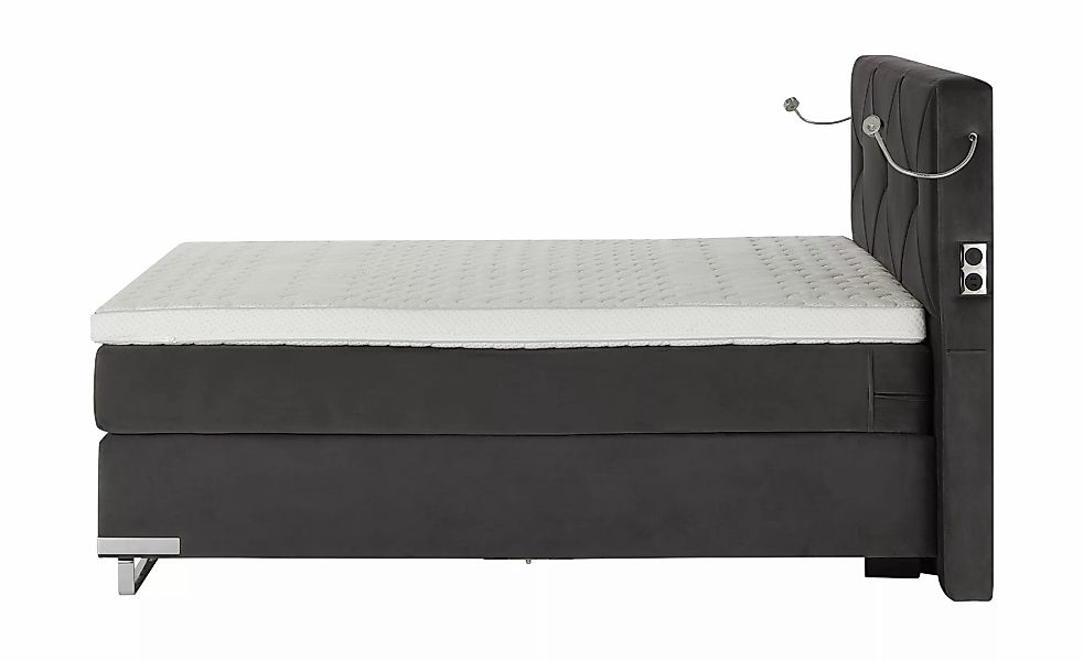 Musterring Boxspringbett Premiumversion Dubai ¦ grau ¦ Maße (cm): B: 197 H: günstig online kaufen