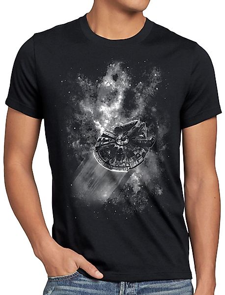 style3 T-Shirt Falcon in Space rasender günstig online kaufen