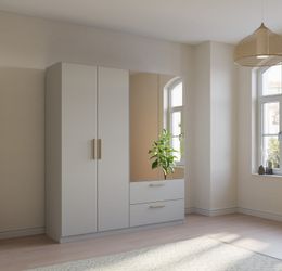 rauch Kleiderschrank "Skandi by Quadra Spin Schlafzimmerschrank" im Landhau günstig online kaufen