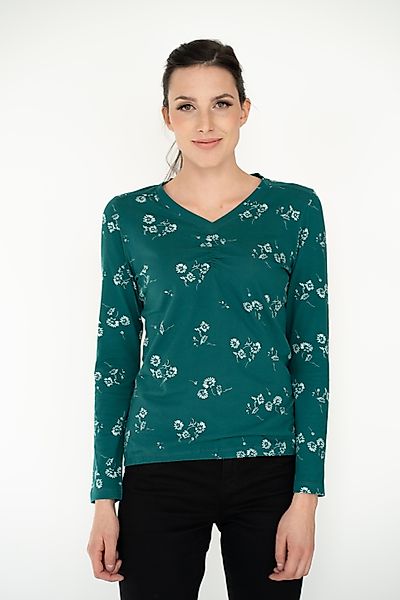 einfach Schön Langarmshirt Regina petrol günstig online kaufen