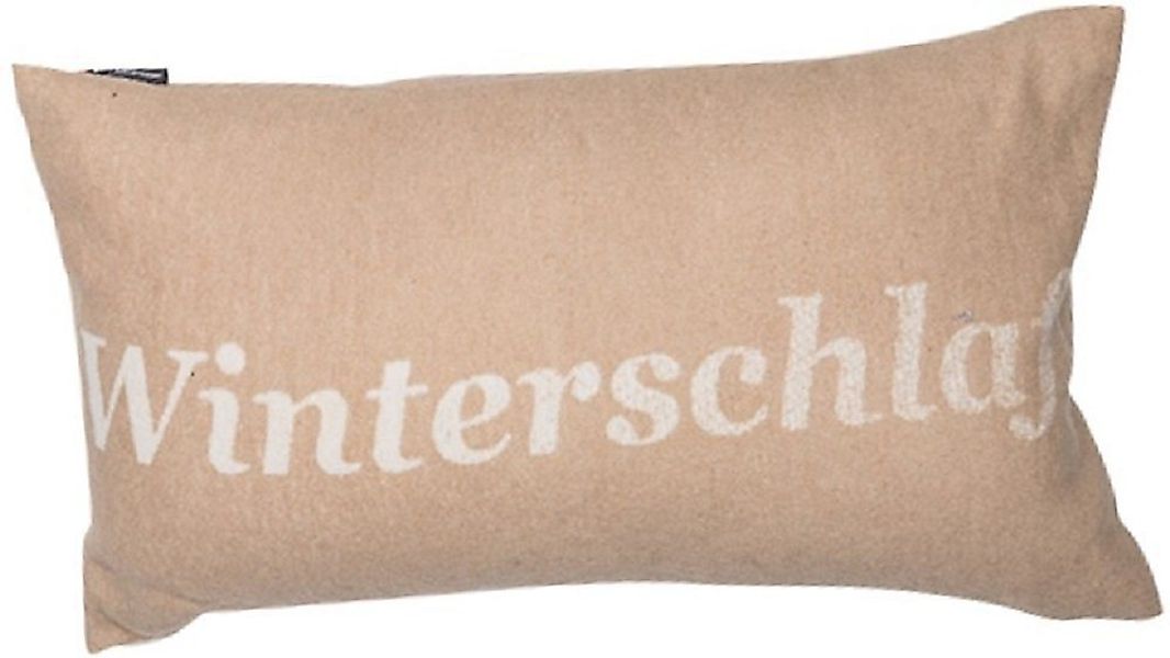 DAVID FUSSENEGGER Kissenhülle Silvretta 'Winterschlaf' 30 x 50 cm günstig online kaufen