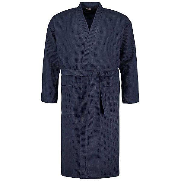 ADAMO Bademantel aus Waffel-Piqué Farbe dunkelblau Größe: 10XL günstig online kaufen