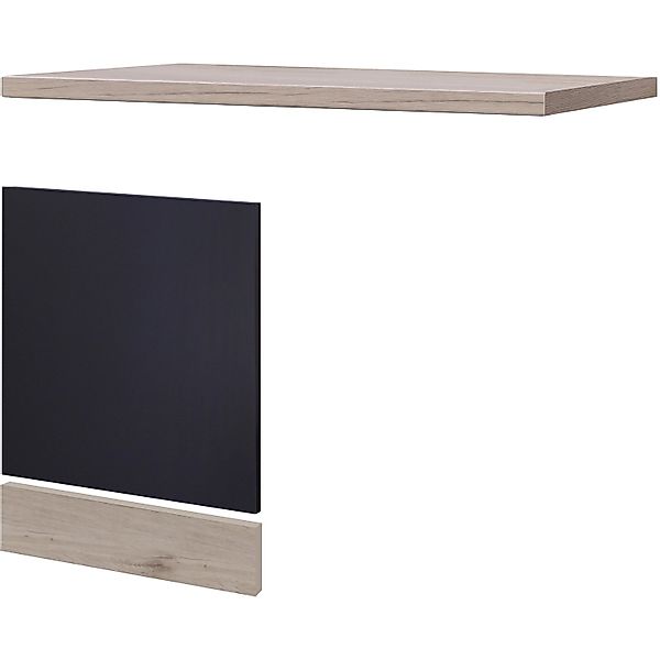 Flex-Well Exclusiv Küchen-Geschirrsp.-Paket teilintegriert Lara Anthra.-San günstig online kaufen