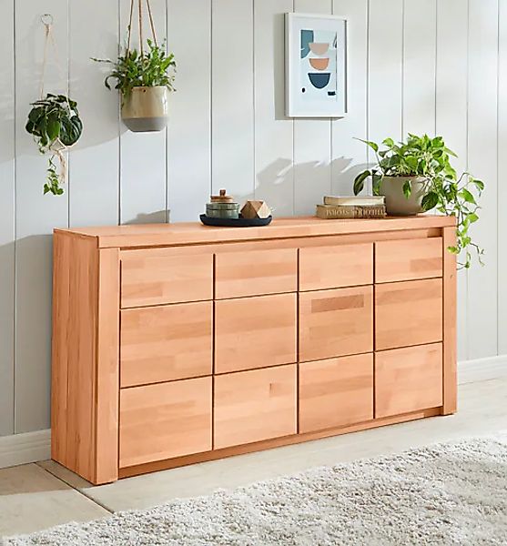 Home affaire Sideboard "Burani" grifflose Optik günstig online kaufen