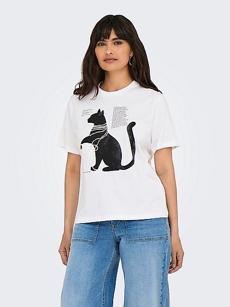 ONLY Kurzarmshirt ONLDONNA LIFE S/S COOL TOP BOX JRS günstig online kaufen