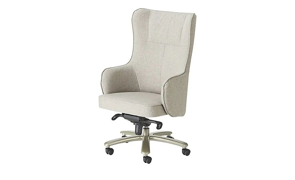 Chefsessel  Bigge ¦ beige ¦ Maße (cm): B: 64,5 H: 113,5 T: 74.5 Stühle > Bü günstig online kaufen