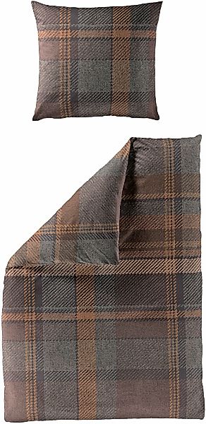 BIERBAUM Bettwäsche "4046" 2 Stk. tlg. in Renforcé und Biber aus 100% Baumw günstig online kaufen