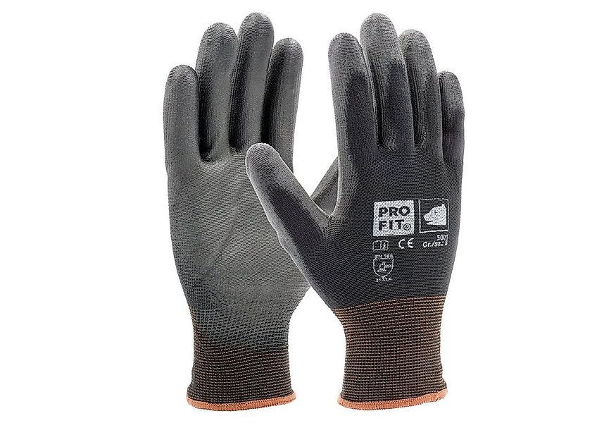 PRO FIT by Fitzner Mechaniker-Handschuhe, Arbeitshandschuhe, PU-Handschuhe, günstig online kaufen