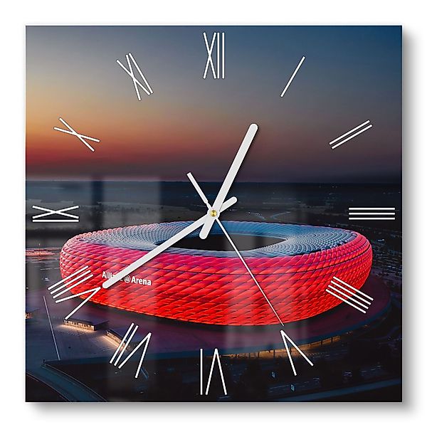 DEQORI Wanduhr 'Allianz Arena, München' (Glas günstig online kaufen