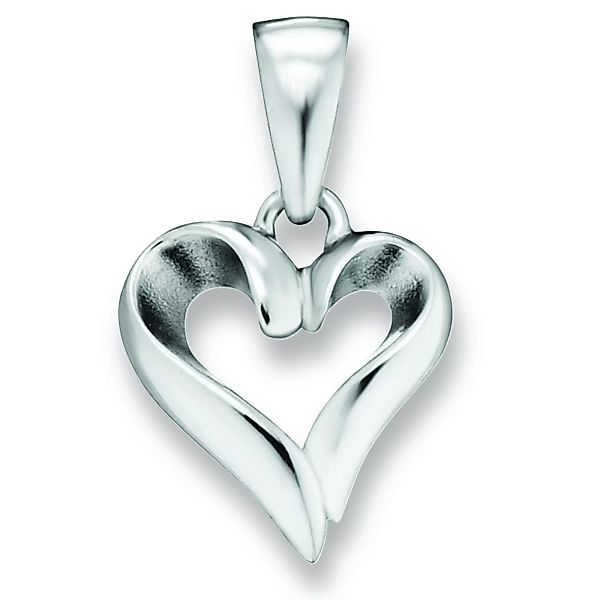 ONE ELEMENT Kette mit Anhänger "Herz Herz Anhänger aus 925 Silber", Damen S günstig online kaufen