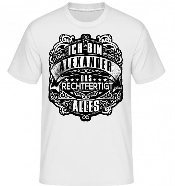 Ich Bin Alexander · Shirtinator Männer T-Shirt günstig online kaufen