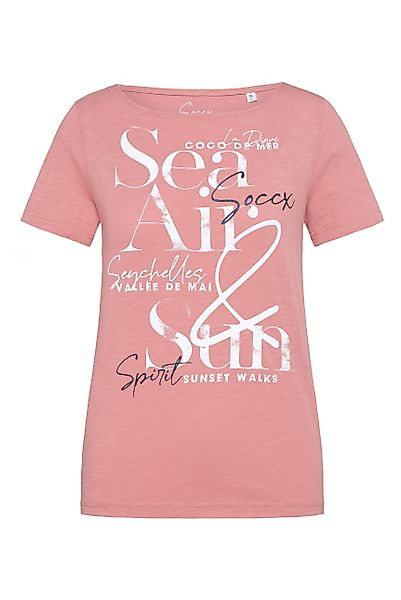 SOCCX Rundhalsshirt, aus Baumwolle günstig online kaufen