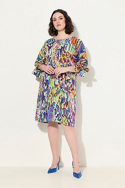 Ulla Popken Jerseykleid Kleid mit Muster günstig online kaufen