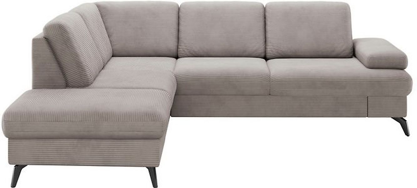 sit&more Ecksofa Morris Jubi, L-Form, inkl. Armteilfunktion und 1 Zierkisse günstig online kaufen