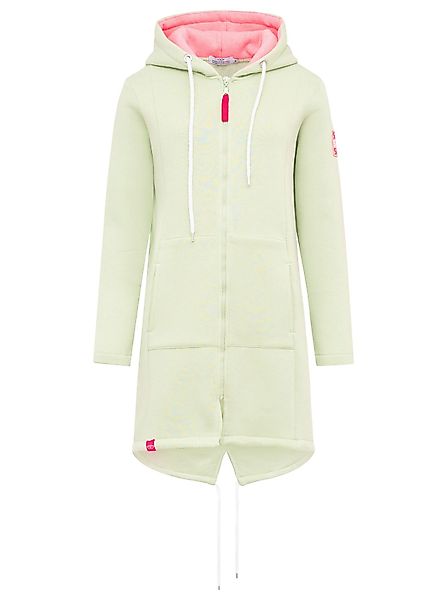 Zwillingsherz Kapuzensweatjacke Hoodiemantel "Be Positive" günstig online kaufen