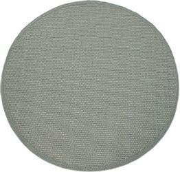 Paco Home Teppich "Timber 125" rund 4 mm Höhe Flachgewebe, Sisal Optik, In- günstig online kaufen