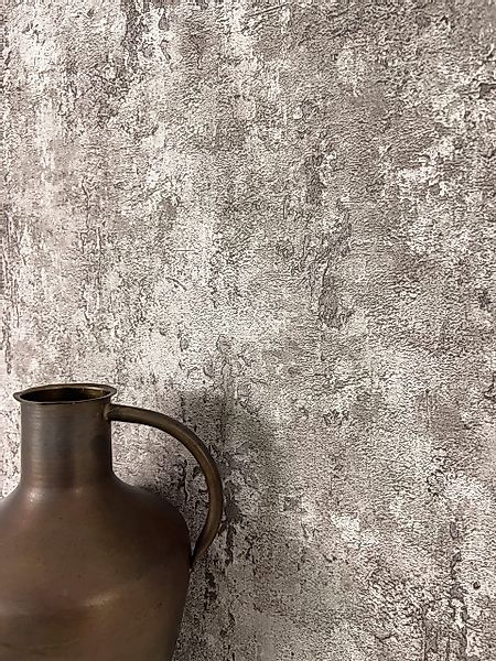 Newroom Vliestapete, Grau Tapete Modern Beton günstig online kaufen