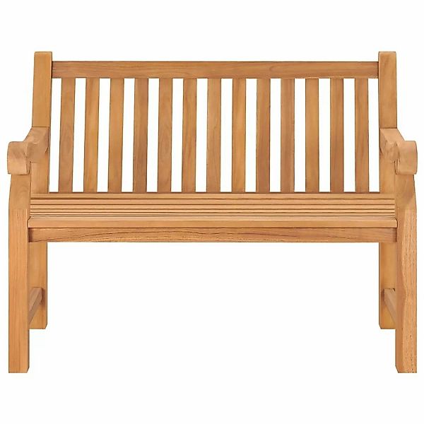 Gartenbank 114 Cm Massivholz Teak günstig online kaufen