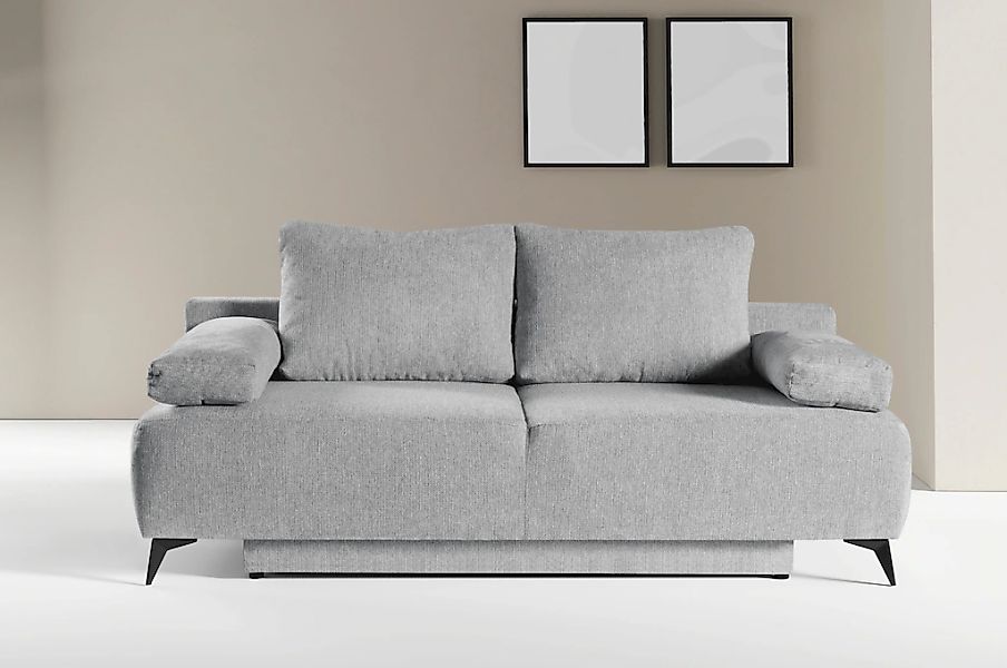WERK2 Schlafsofa "Viktoria mit Komfortsitz- und Liegehöhe, Breite 200cm,", günstig online kaufen