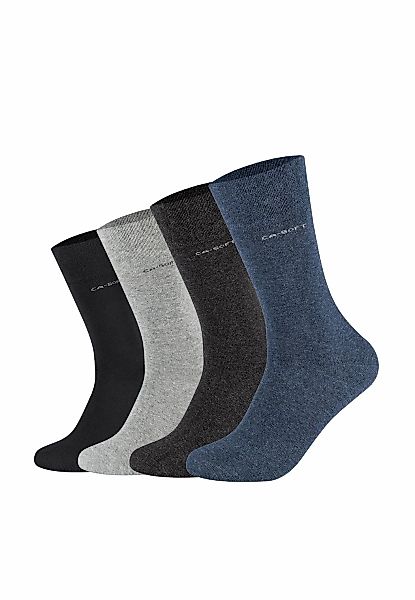 Camano Socken "Socken ca-soft 4er Pack" 4er Pack Weicher ca-soft Bund ohne günstig online kaufen