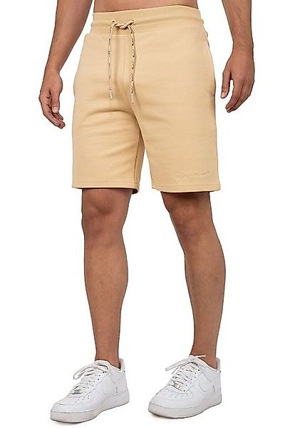 Reichstadt Shorts Basic Casual Kurze Hose 23RS036 Beige XL mit Stitching am günstig online kaufen