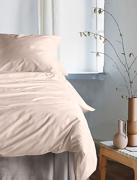 Irisette Bettwäsche Mako-Satin uni Bettwäsche Set günstig online kaufen