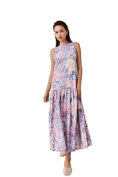 Next Midikleid Ärmelloses Midikleid 100 % Baumwolle günstig online kaufen