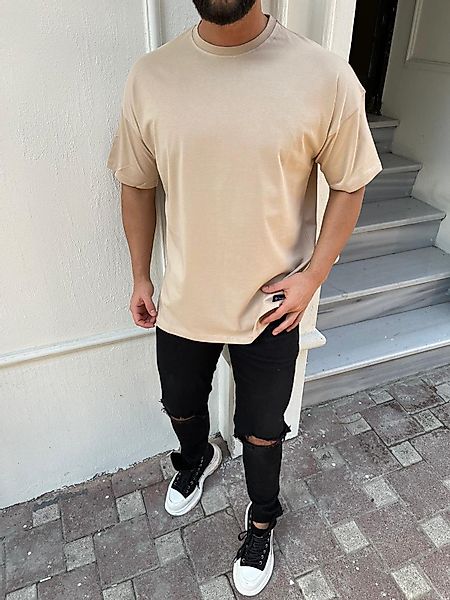 Megaman Jeans Oversize-Shirt Oversize Herren T-Shirt günstig online kaufen
