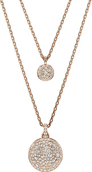 Swarovski Ketten-Set Sublima Round im Lagenlook, günstig online kaufen