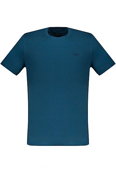 Harmont & Blaine T-Shirt Herren T-Shirt: Kurzarm, Slim Fit, Blau mit günstig online kaufen