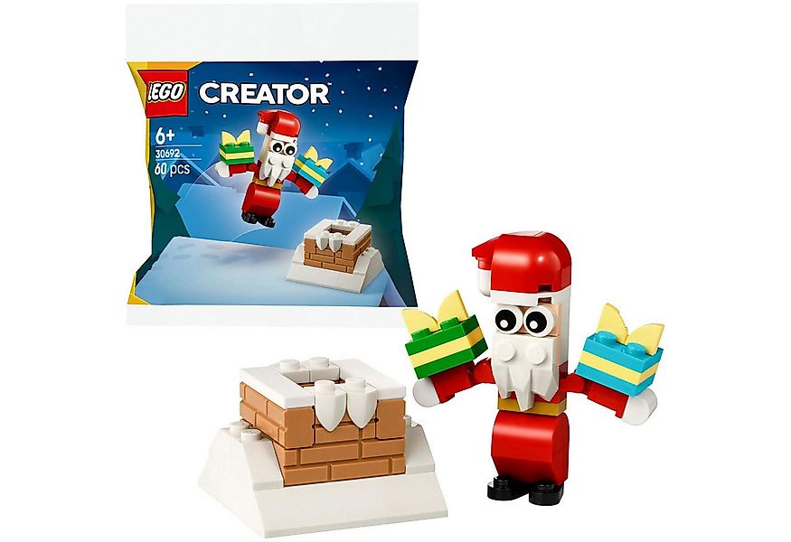 LEGO® LEGO Creator Der Weihnachtsmann im Schornstein Spielbausteine günstig online kaufen