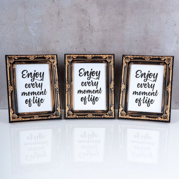 Levandeo® Bilderrahmen, 3er Set Fotorahmen 13x18 günstig online kaufen