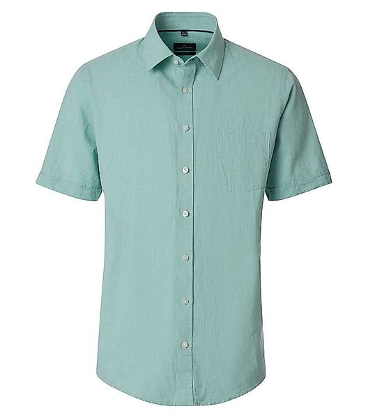 CASAMODA Kurzarmhemd CASAMODA Leinenhemd Kurzarm uni günstig online kaufen