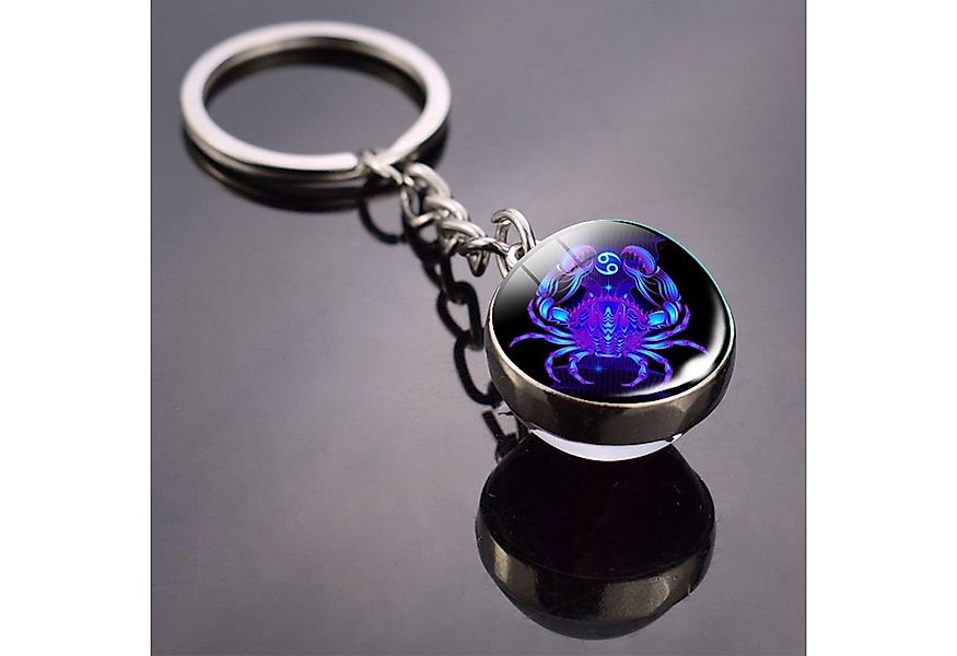 Stelby Schlüsselanhänger Krebs Sternzeichen Schlüsselanhänger 3D mit Gesche günstig online kaufen