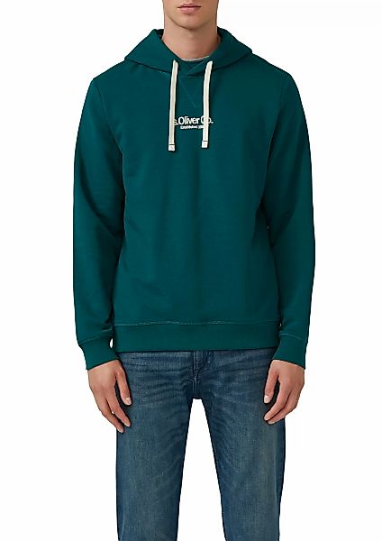 s.Oliver Hoodie, mit Logo Schriftzug günstig online kaufen