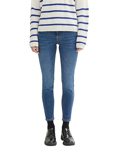 TOM TAILOR Denim 5-Pocket-Jeans mit doppeltem Knopf-Verschluss günstig online kaufen