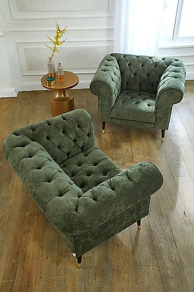 Home affaire Chesterfield-Sessel Tinnum Sessel günstig online kaufen