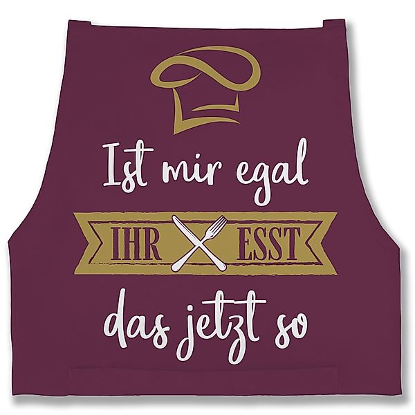 Shirtracer Kochschürze Ist mir egal ihr günstig online kaufen