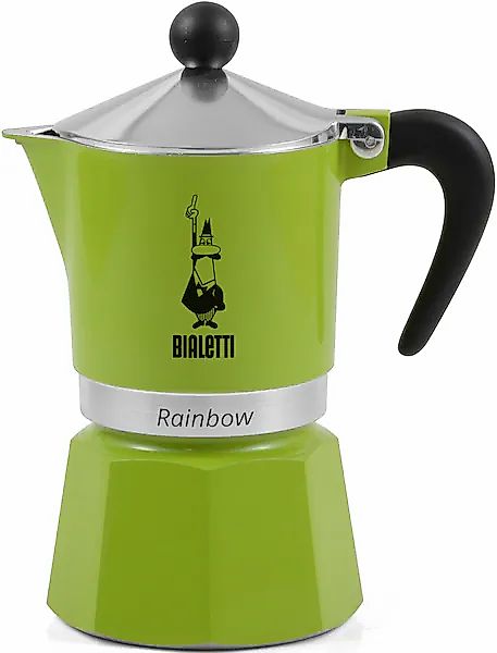 BIALETTI Espressokocher »Rainbow«, 0,27 l Kaffeekanne, Aluminium günstig online kaufen