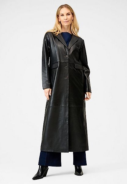 RICANO Ledermantel Glossy hochwertiges Lamm Nappa Leder oder edles Velour L günstig online kaufen