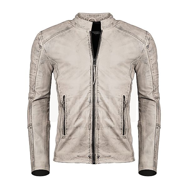 PAULGOS Lederjacke Herren Jacke Übergangsjacke Biker günstig online kaufen