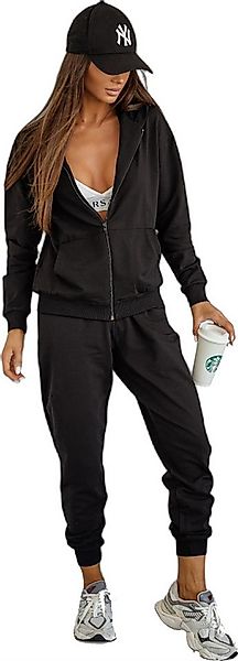 EloModa Jogginganzug Damen Jogginganzug Hoodie & Hose, Made in EU, S - XL ( günstig online kaufen