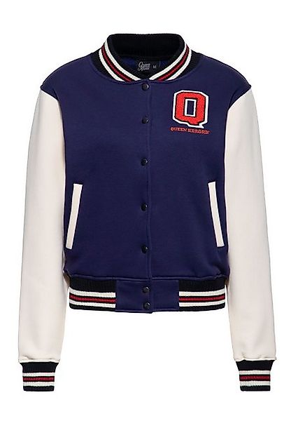 QueenKerosin Collegejacke Q (1-St) im Vintage-Stil günstig online kaufen