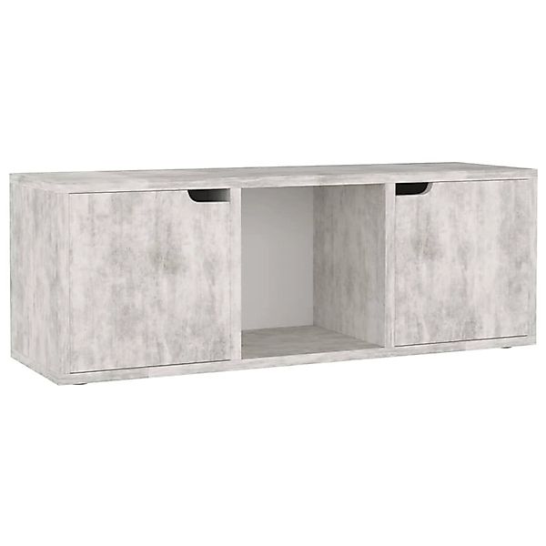 Tv-schrank Beton-optik 88,5x27,5x30,5 Cm Spanplatte günstig online kaufen