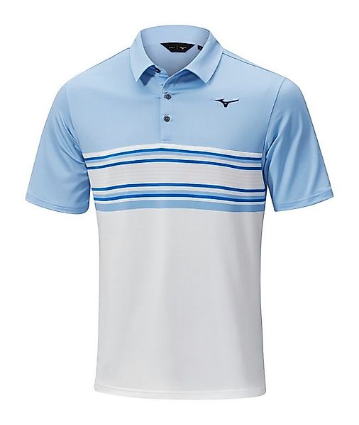 Mizuno Poloshirt Mizuno Golf Polo Quick Dry Oceanic Hellbau-Weiß Herren M günstig online kaufen