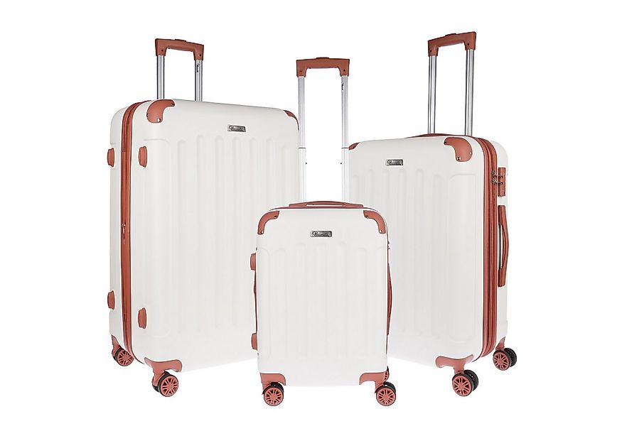 Weissmantel Koffer 3er Set, Hartschalenkoffer, Trolley, Reisekoffer, Koffer günstig online kaufen