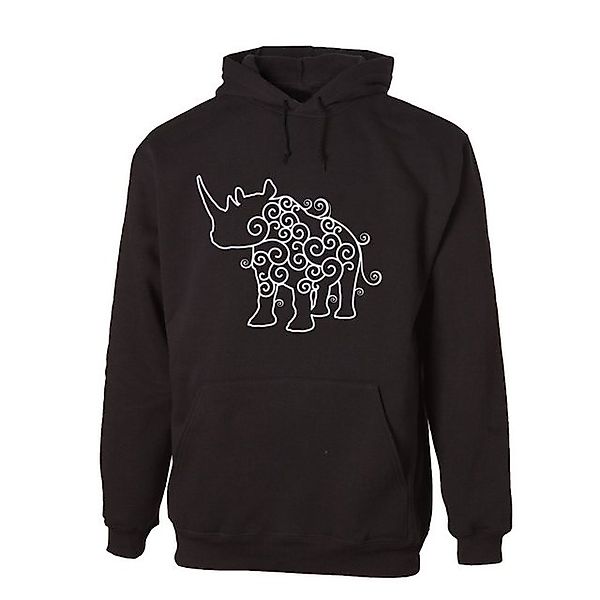 G-graphics Hoodie Tribalnashorn Unisex mit trendigem Frontprint mit Motiv günstig online kaufen